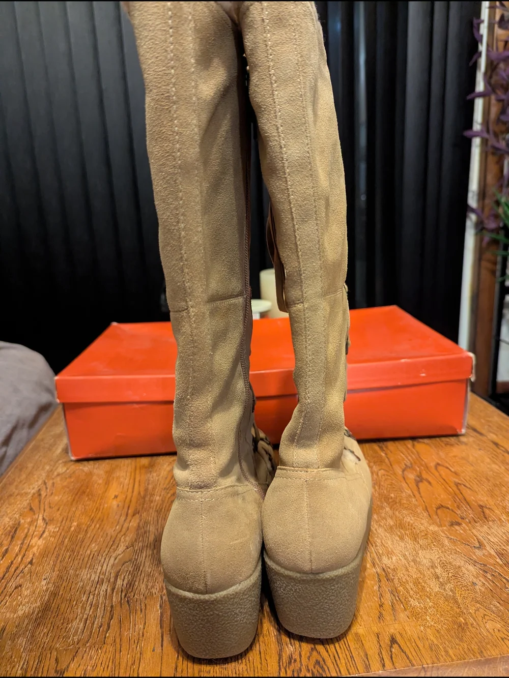 Circa 2008, R2 Tan Suede Winter Boots